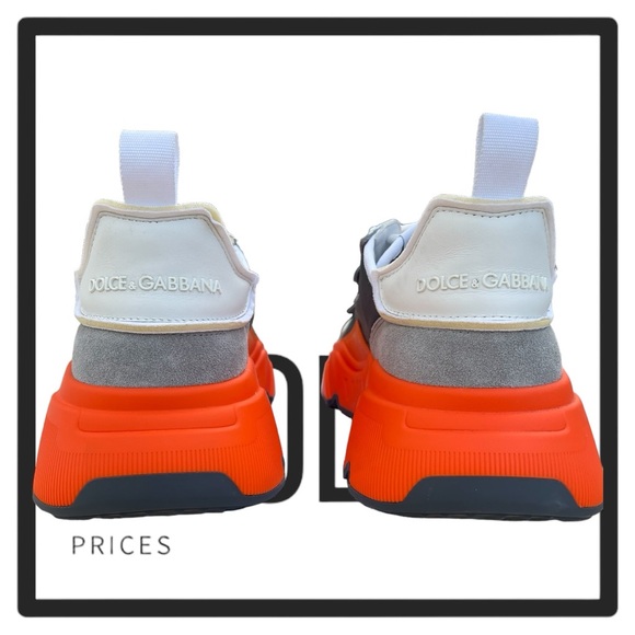 Dolce & Gabbana Men's Multi-Color Leather Low Top - Picture 5 of 13